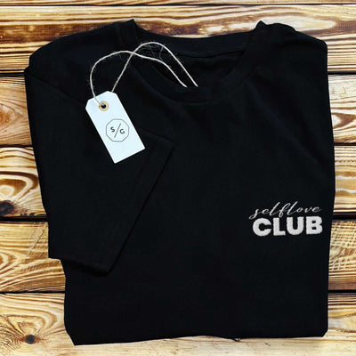 BESTICKTES T-SHIRT KLEID • SELFLOVE CLUB