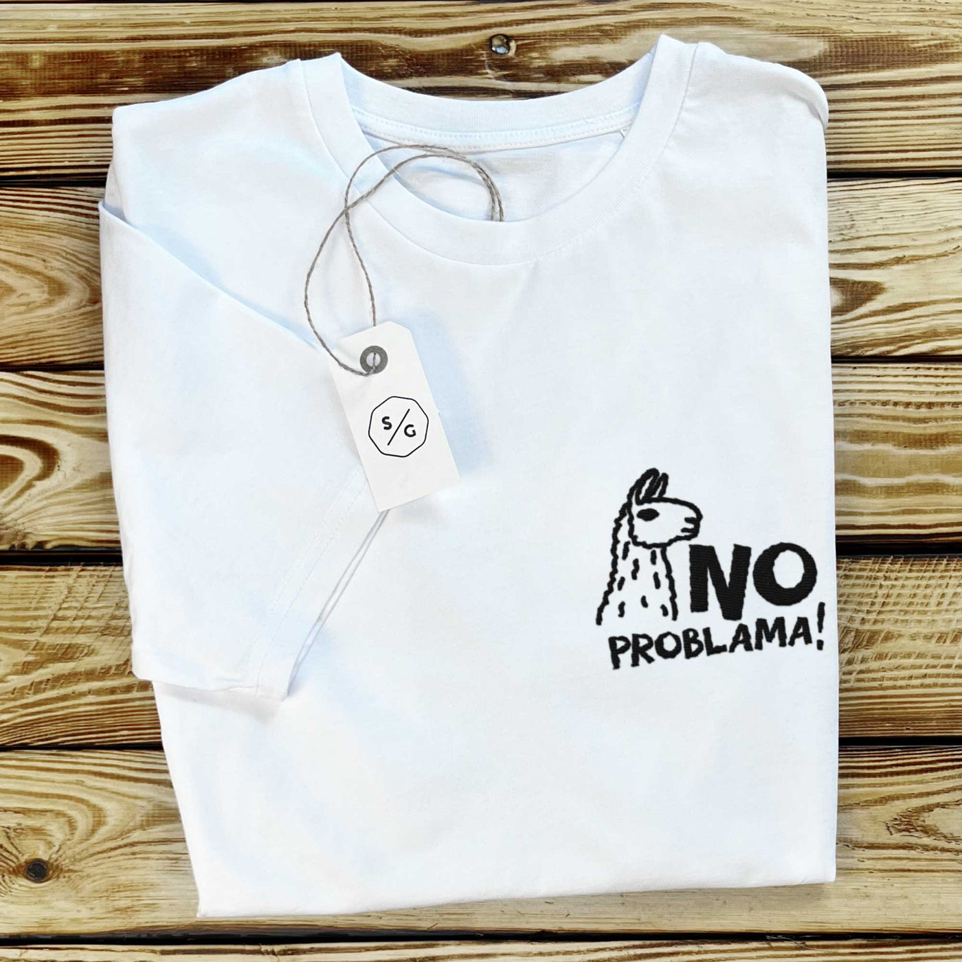 BESTICKTES SHIRT • NO PROBLAMA!