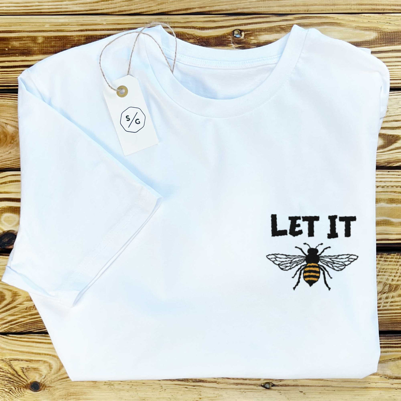 T-SHIRT DRESS • LET IT BEE