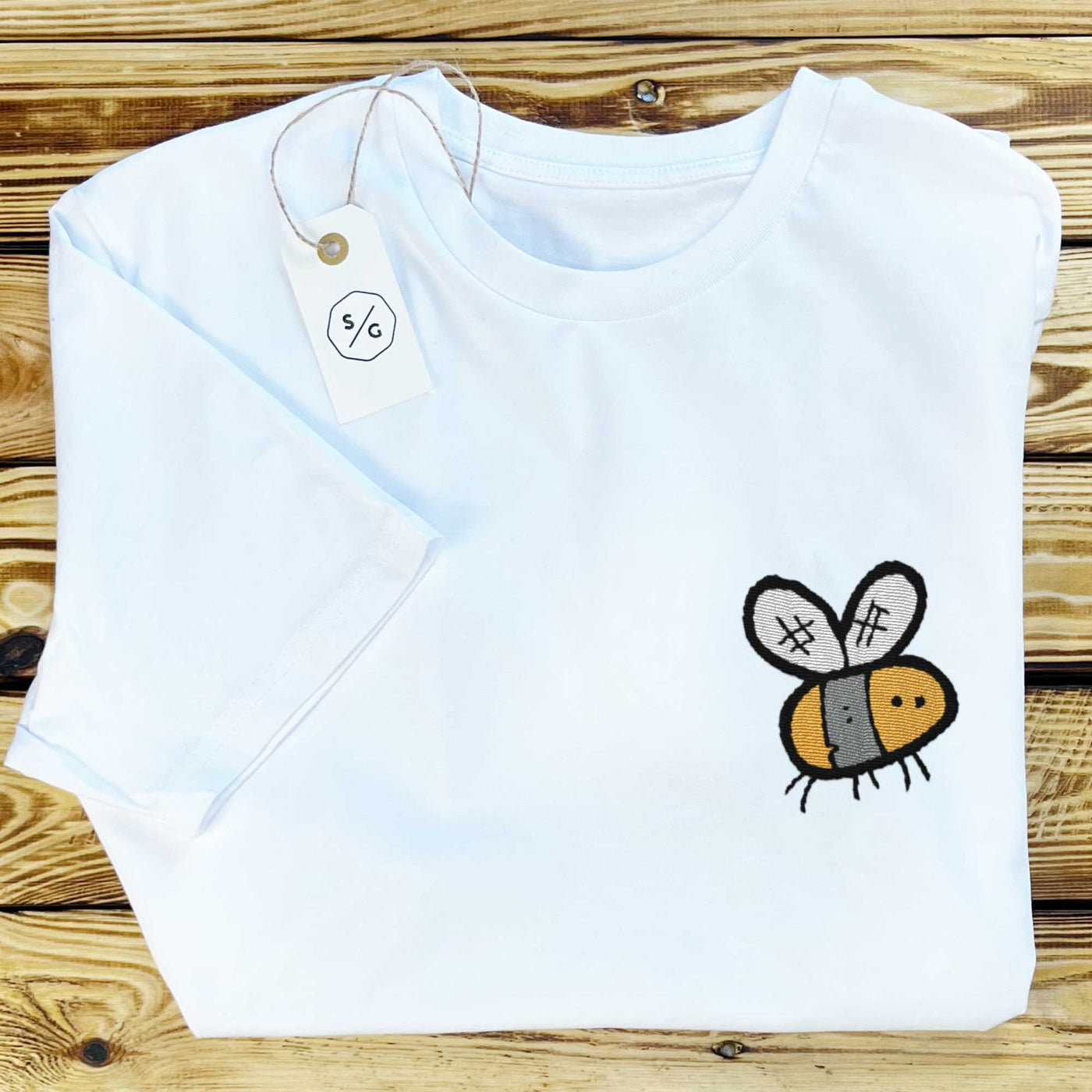 BESTICKTES SHIRT • BUMBLEBEE