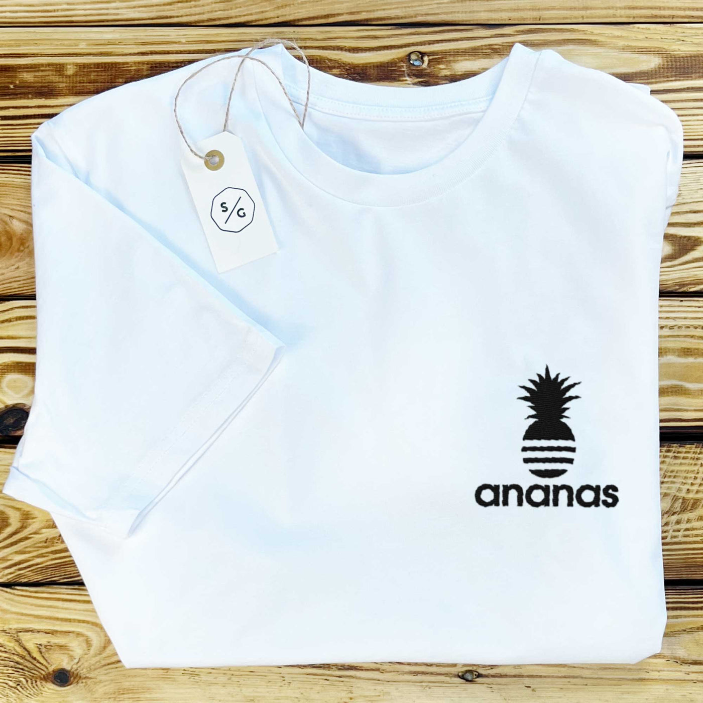 BESTICKTES SHIRT • ANANAS