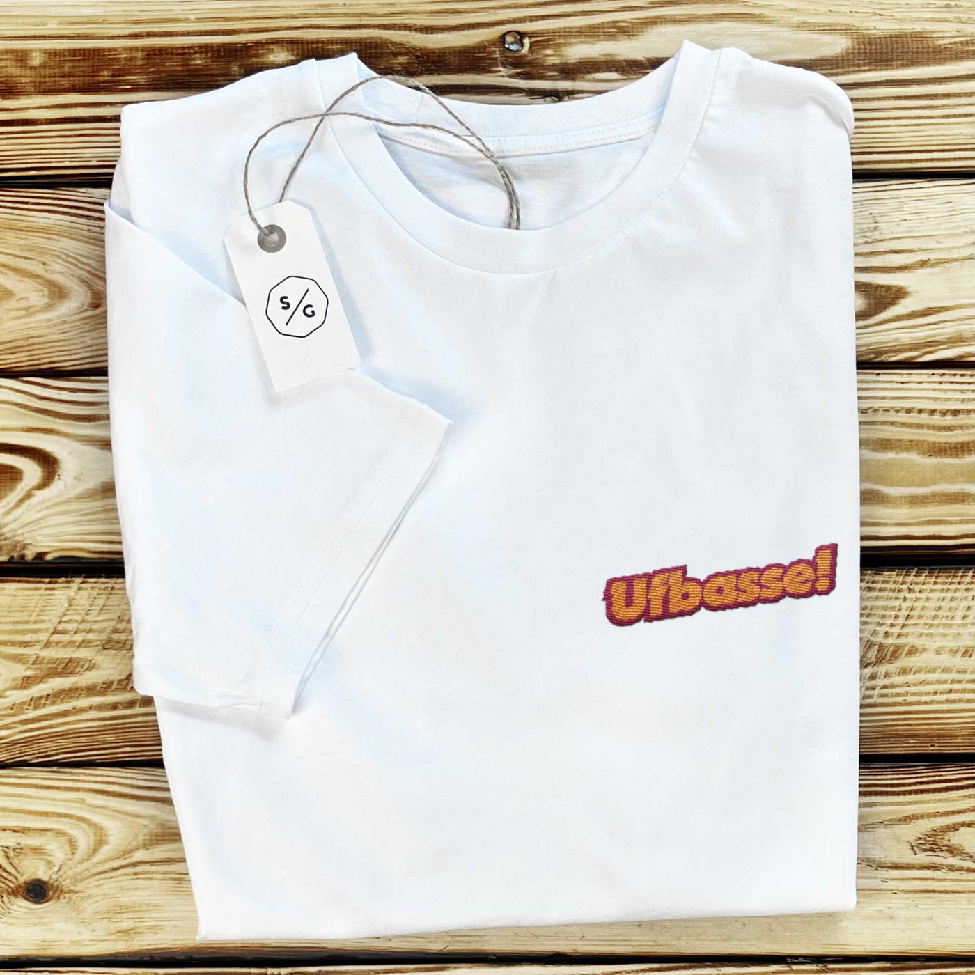 BESTICKTES SHIRT • UFBASSE!