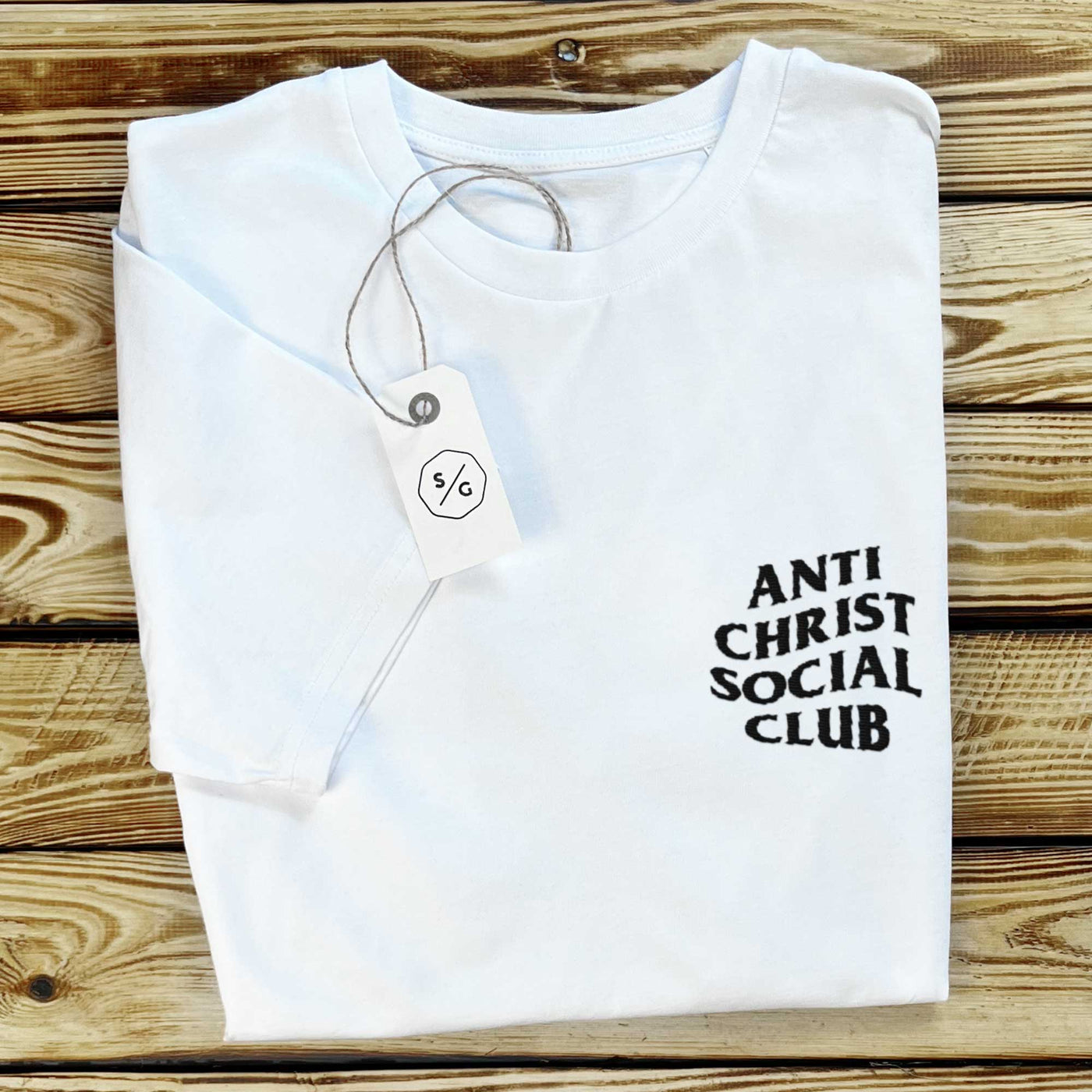 BESTICKTES SHIRT • ANTI CHRIST SOCIAL CLUB