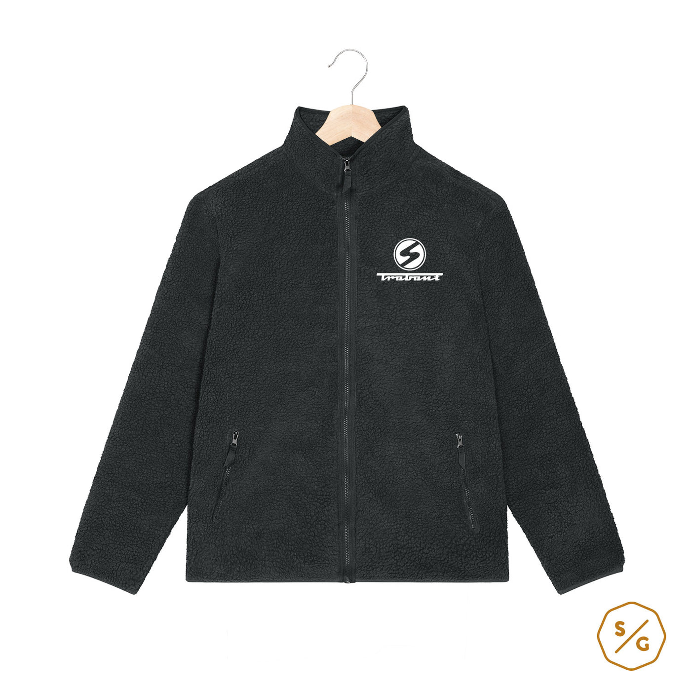 EMBROIDERED SHERPA JACKET • TRABANT