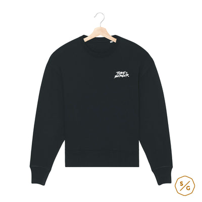 BESTICKTER SWEATER • LOGO TUBE & BERGER