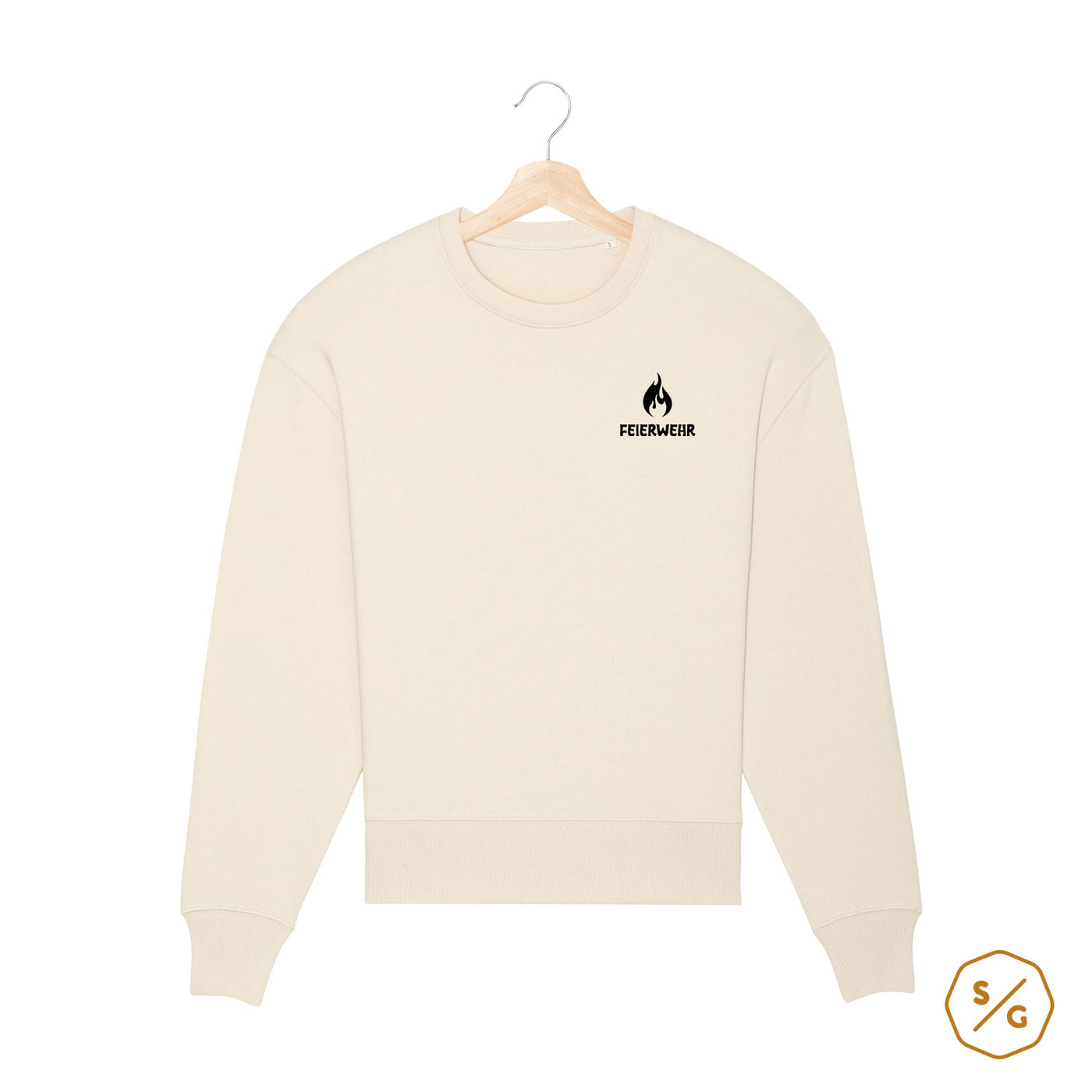 BESTICKTER SWEATER • FEIERWEHR