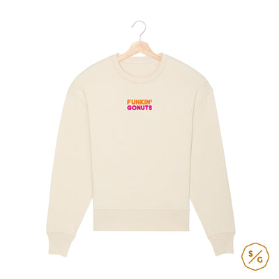 BESTICKTER SWEATER • FUNKIN' GONUTS