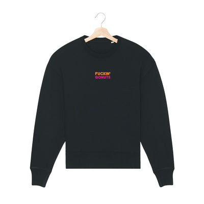 BESTICKTER SWEATER • FUCKIN' GONUTS