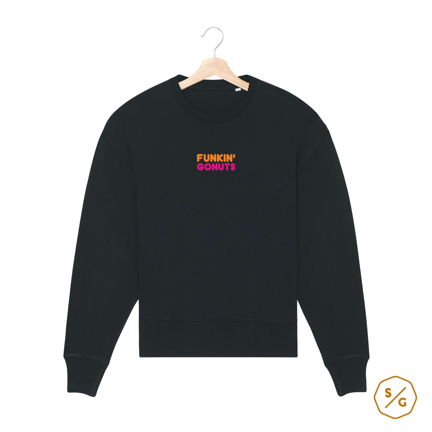 BESTICKTER SWEATER • FUNKIN' GONUTS