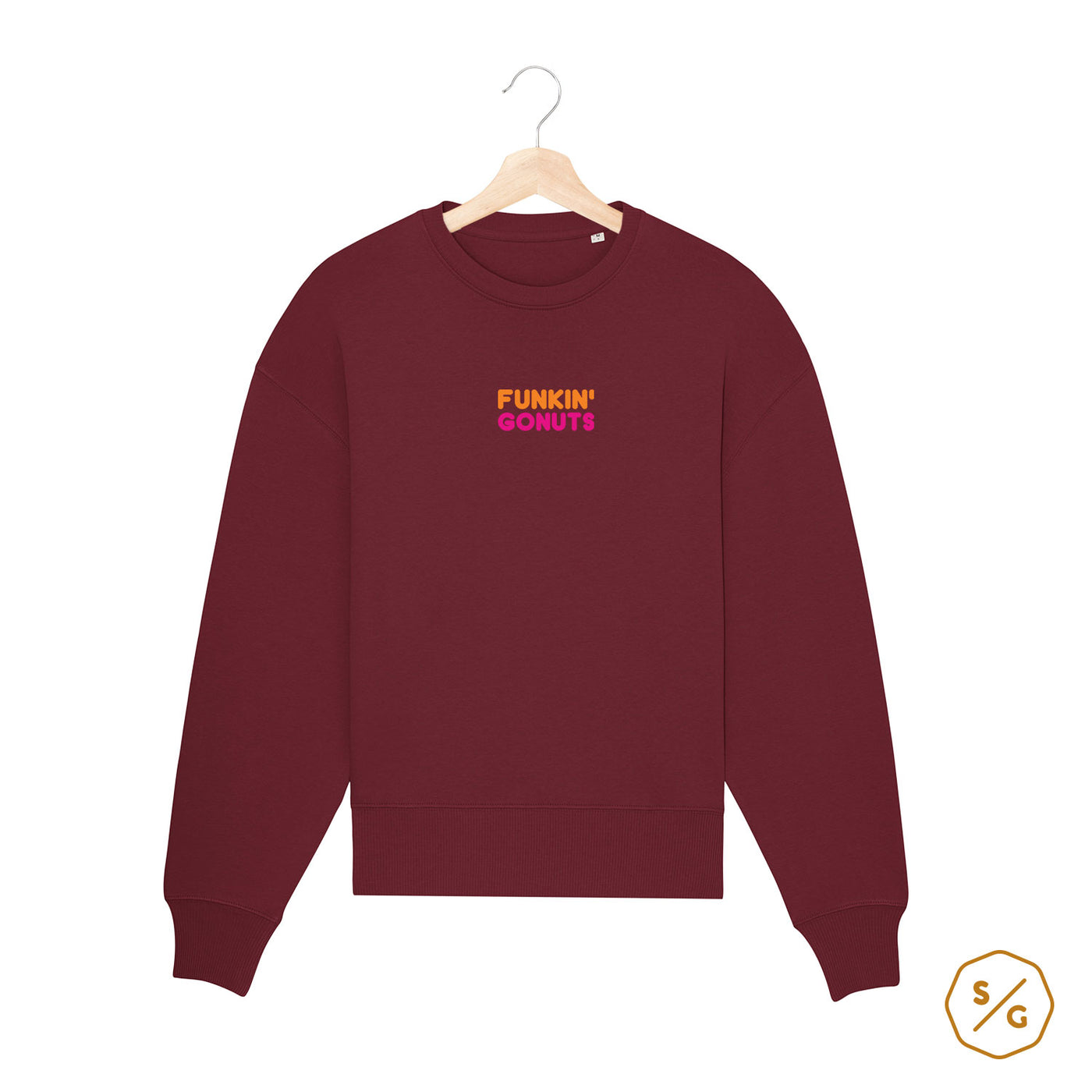 BESTICKTER SWEATER • FUNKIN' GONUTS