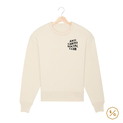 BESTICKTER SWEATER • ANTI CHRIST SOCIAL CLUB