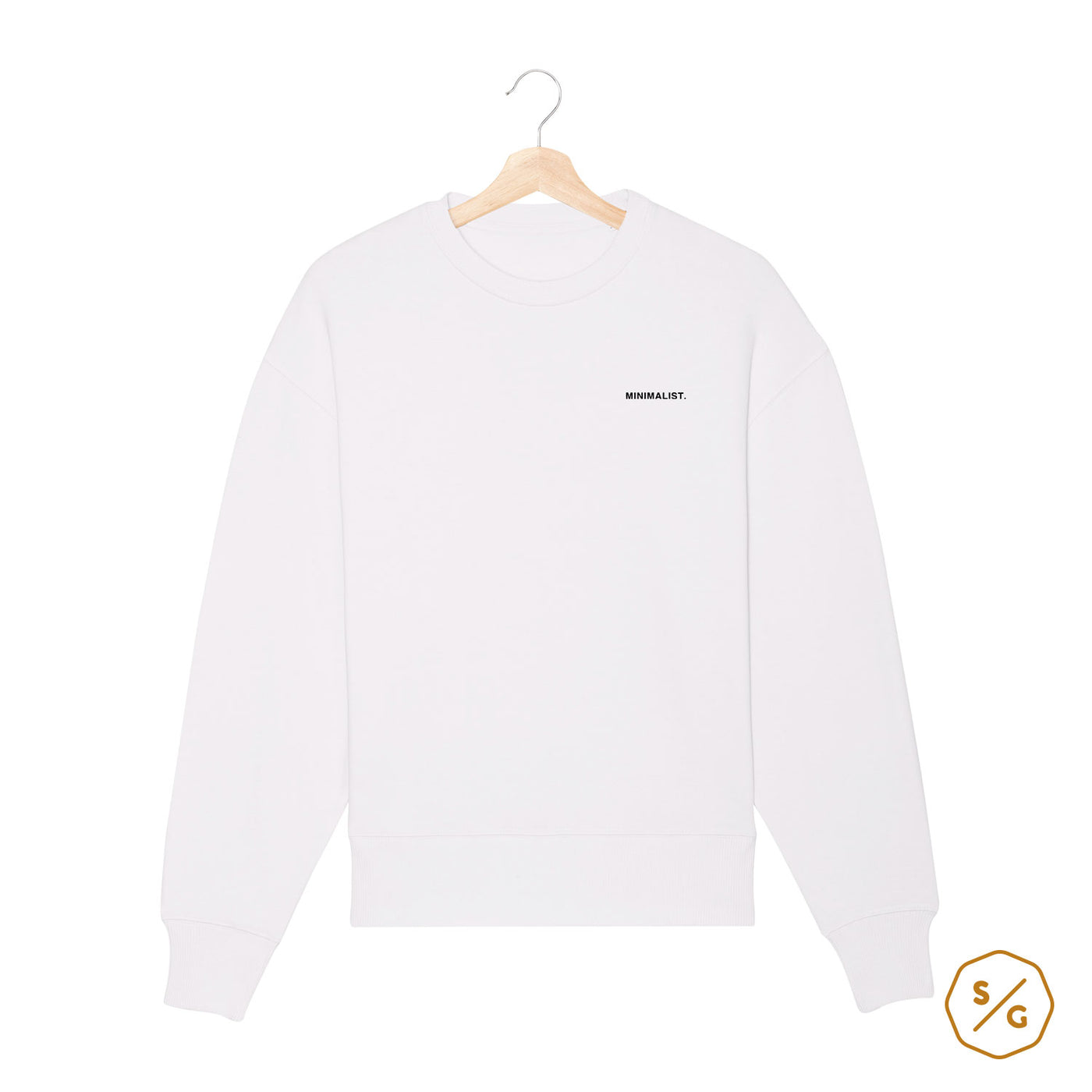 BESTICKTER SWEATER • MINIMALIST.