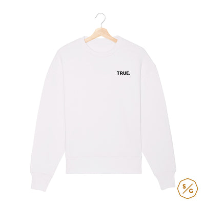 BESTICKTER SWEATER • TRUE.