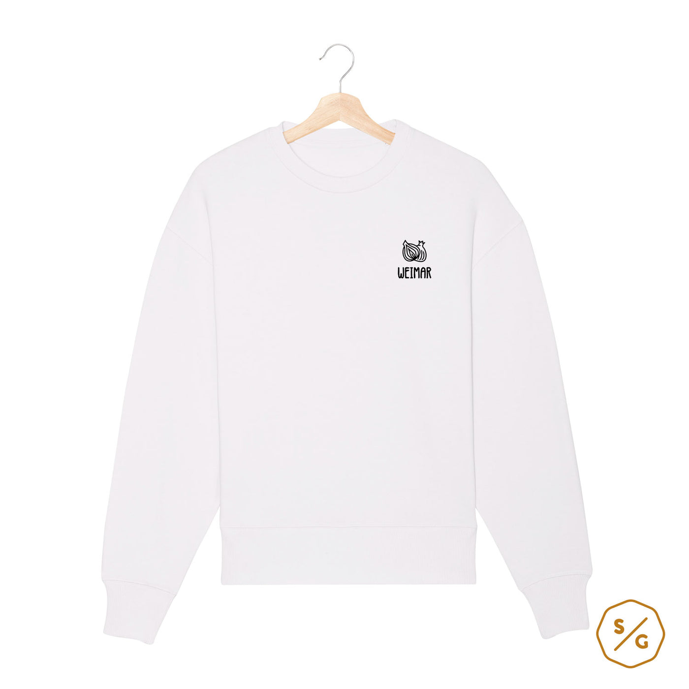 BESTICKTER SWEATER • WEIMAR