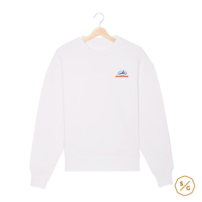 SWEATER • INTERFLUG - Radder Relaxed Sweatshirt ST/ST with embroidery