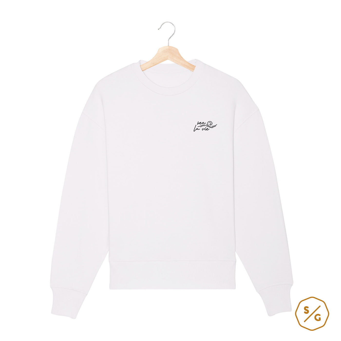 BESTICKTER SWEATER • SEA LA VIE