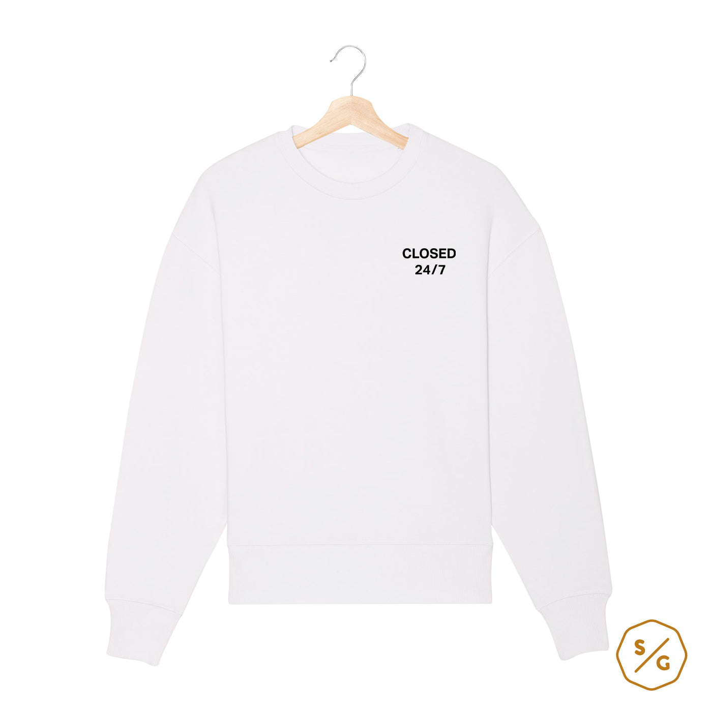 BESTICKTER SWEATER • CLOSED 24/7