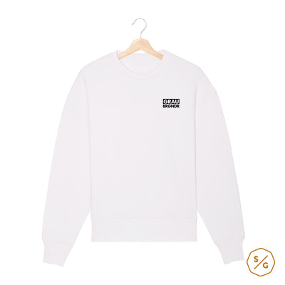 BESTICKTER SWEATER • GRAU BRGNDR