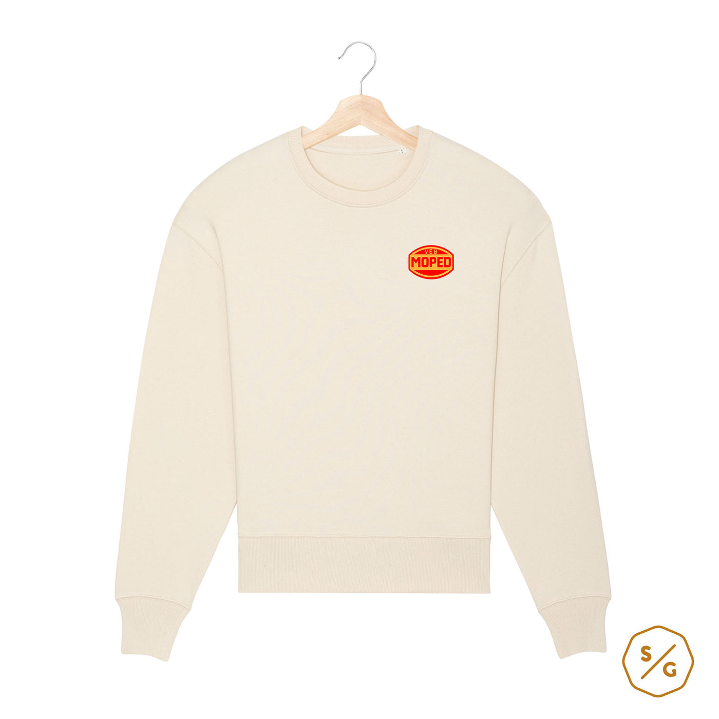 BESTICKTER SWEATER • VEB MOPED