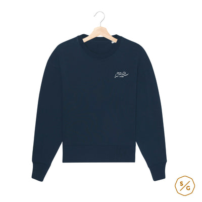 BESTICKTER SWEATER • SEA LA VIE