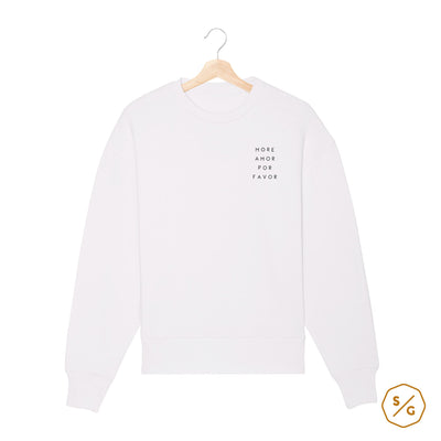 BESTICKTER SWEATER • MORE AMOR POR FAVOR