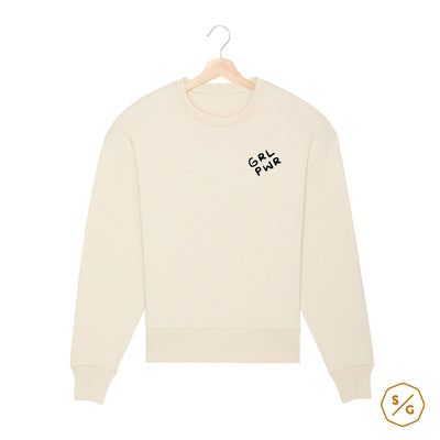 BESTICKTER SWEATER • GRL PWR