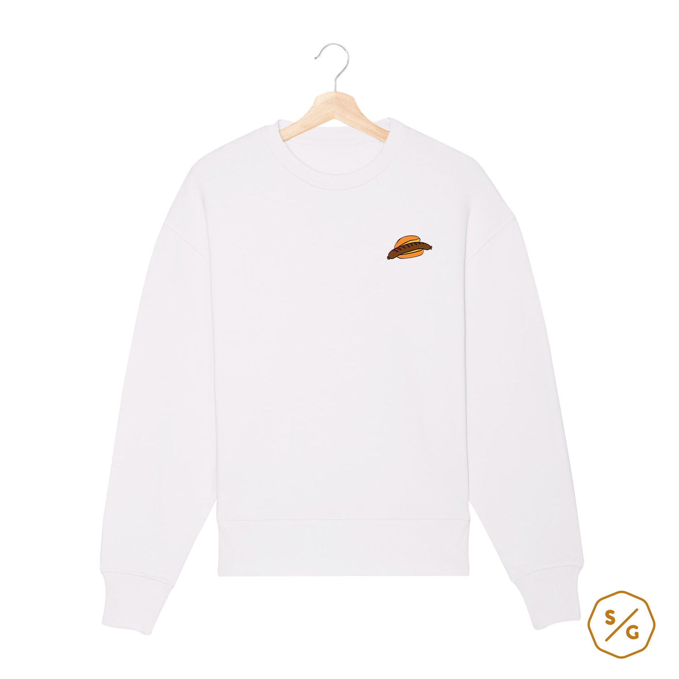 EMBROIDERED SWEATER • BRATWURST