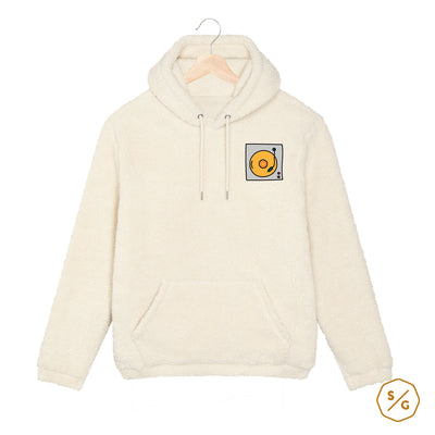 BESTICKTER SHERPA HOODIE • TURNTABLE SKETCH COLOR