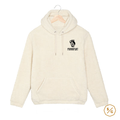 BESTICKTER SHERPA HOODIE • FRANKFURT