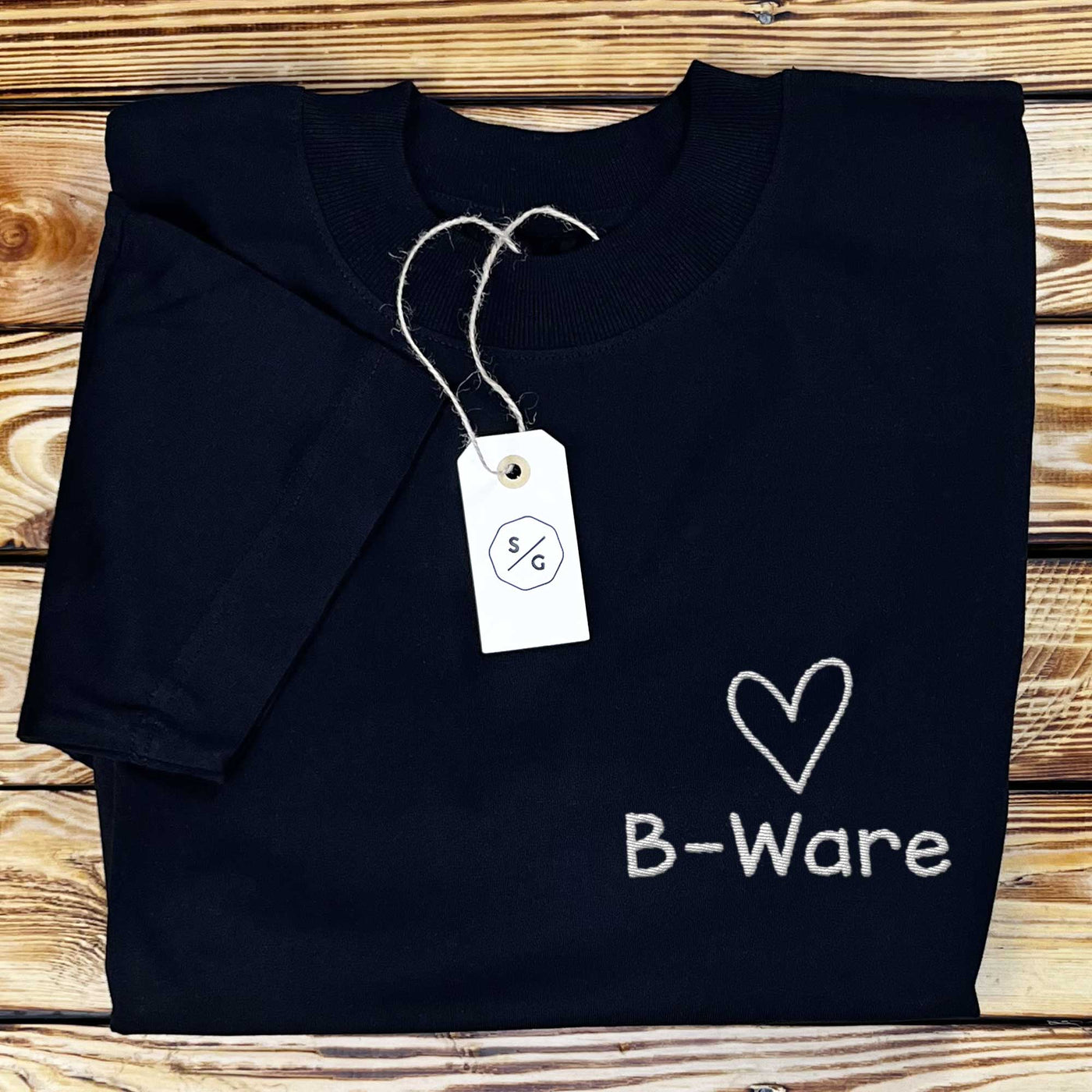 BESTICKTES SHIRT OVERSIZED • B-WARE