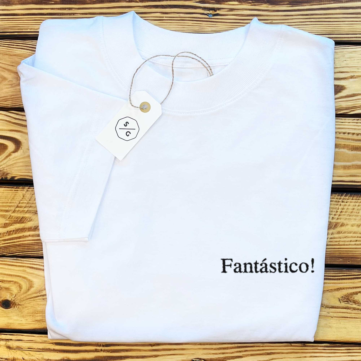 BESTICKTES SHIRT OVERSIZED • FANTÁSTICO!