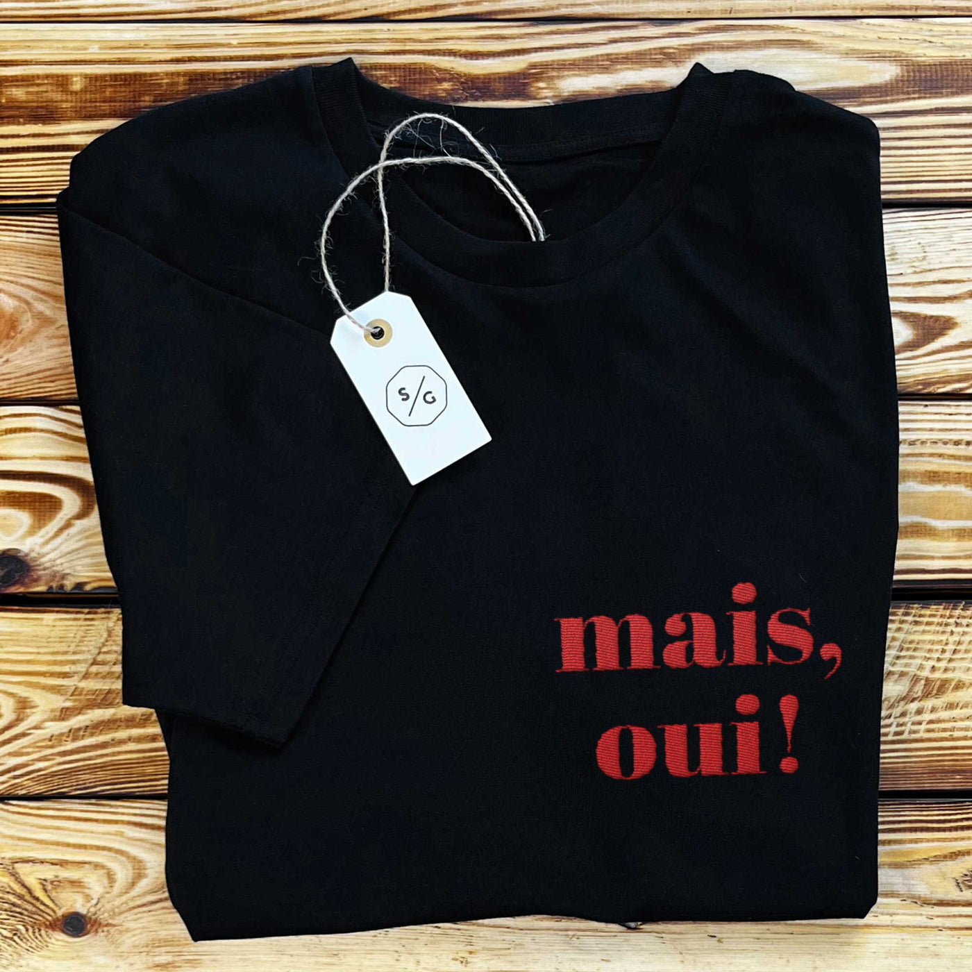 BESTICKTES SHIRT • MAIS, OUI!