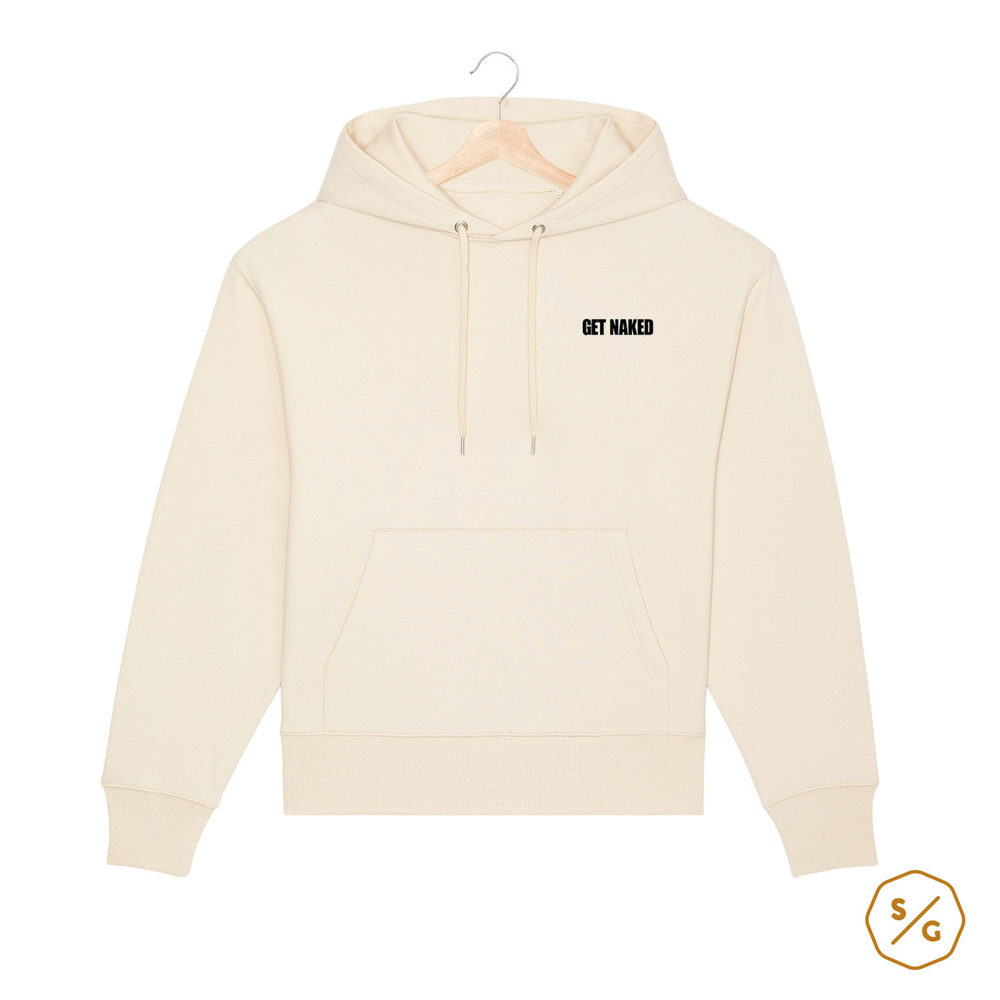 BESTICKTER HOODIE OVERSIZED • GET NAKED