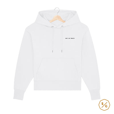 BESTICKTER HOODIE OVERSIZED • NOT SO BASIC