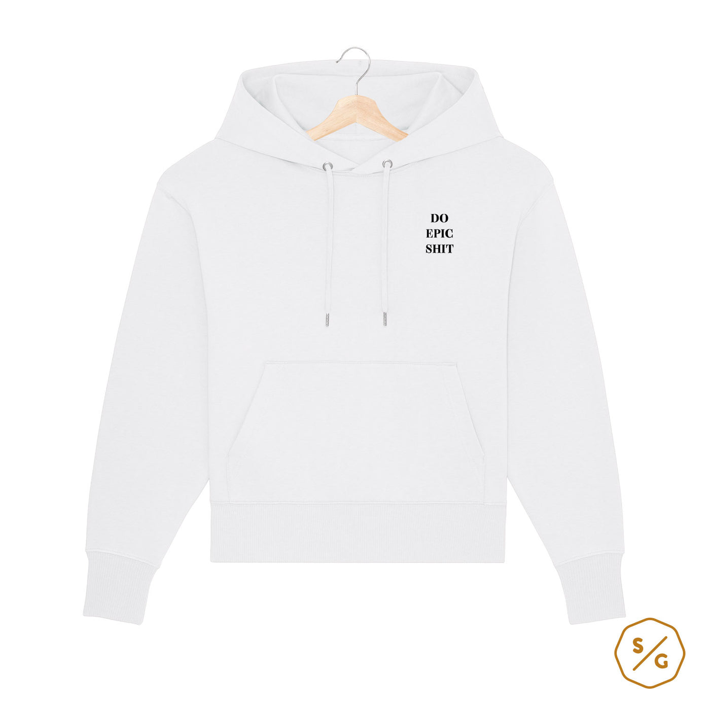 BESTICKTER HOODIE OVERSIZED • DO EPIC SHIT