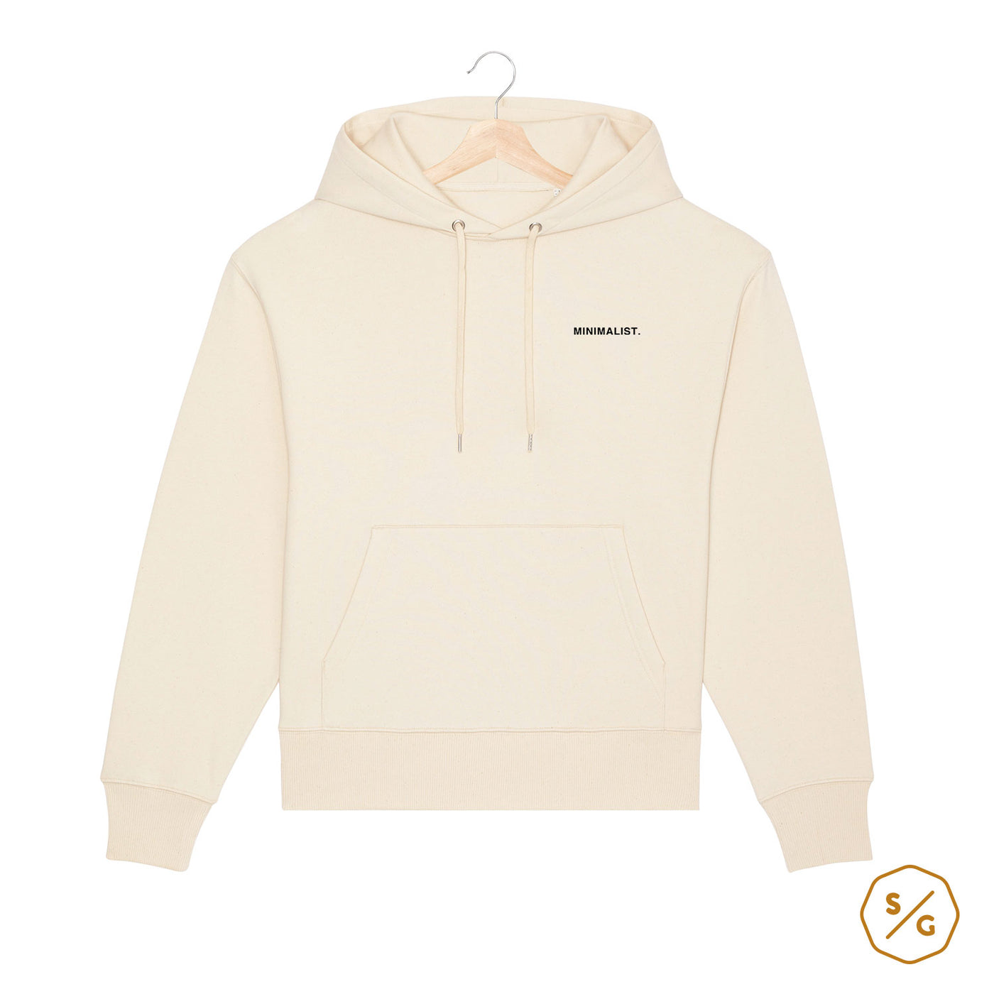 BESTICKTER HOODIE OVERSIZED • MINIMALIST.