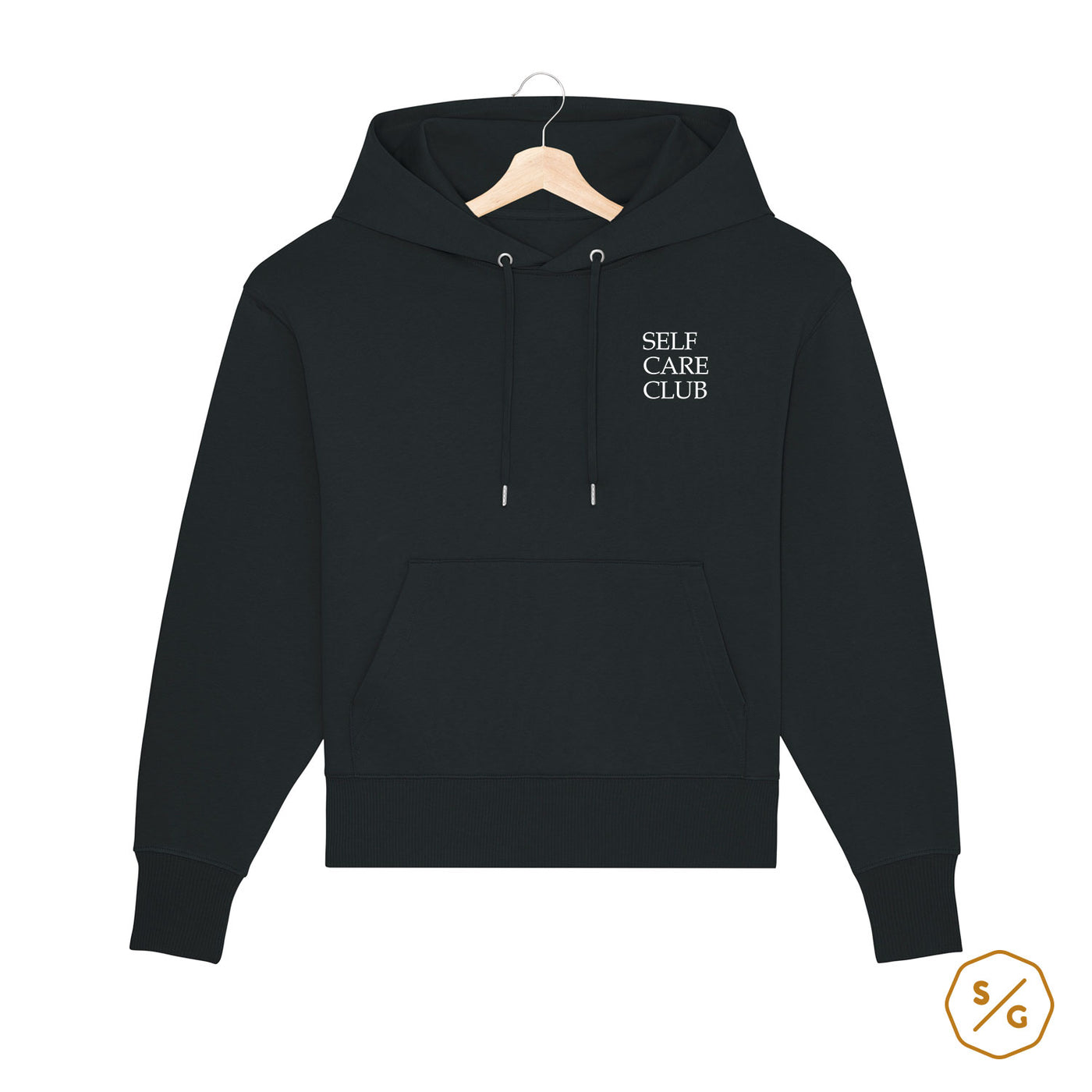 BESTICKTER HOODIE OVERSIZED • SELF CARE CLUB