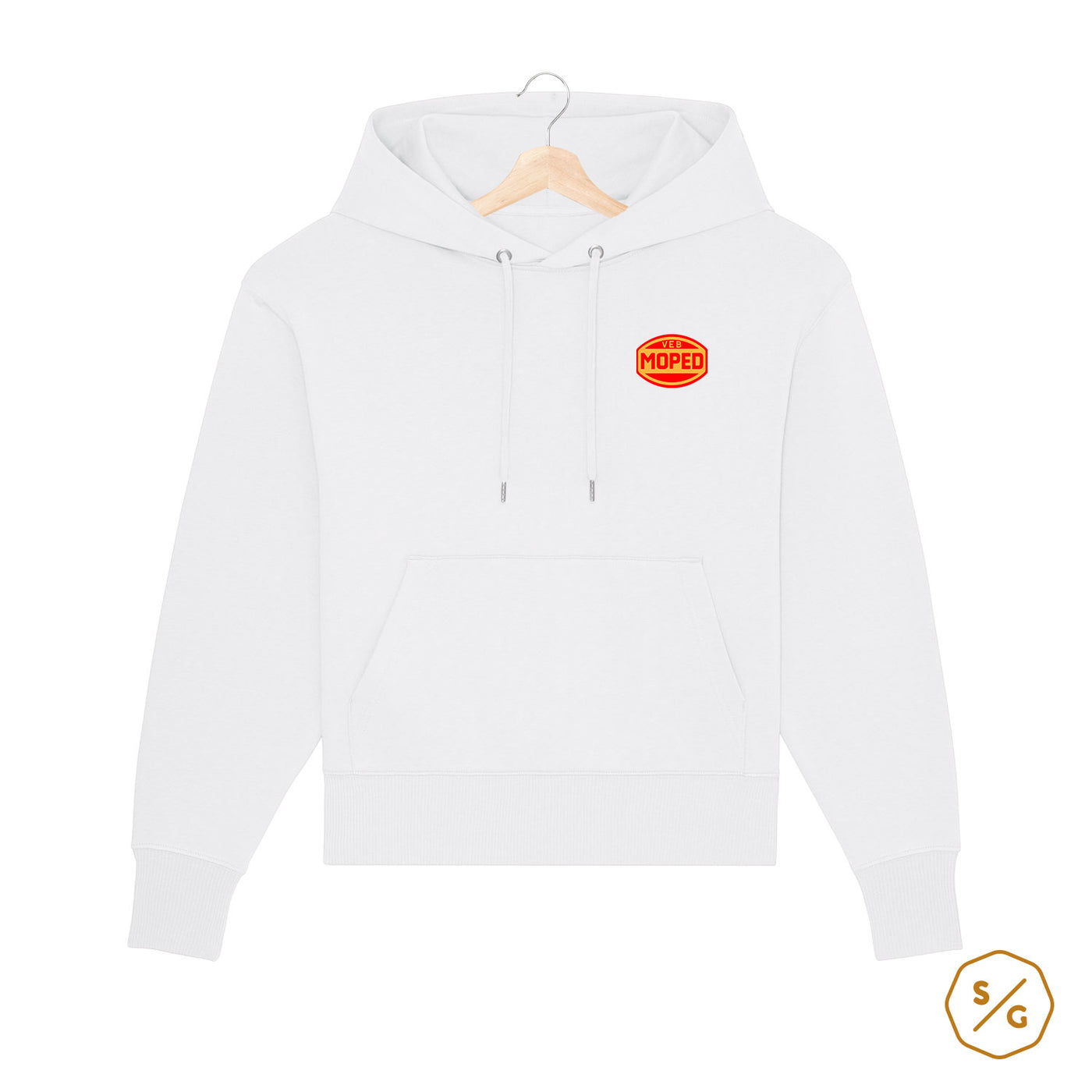 BESTICKTER HOODIE OVERSIZED • VEB MOPED