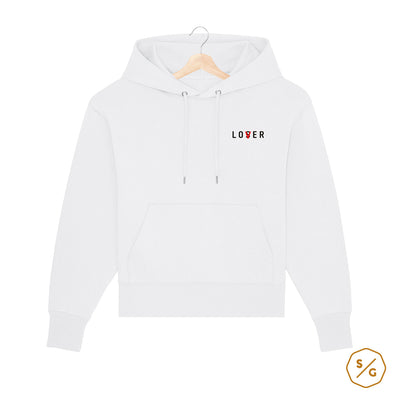 BESTICKTER HOODIE OVERSIZED • LOSER/LOVER