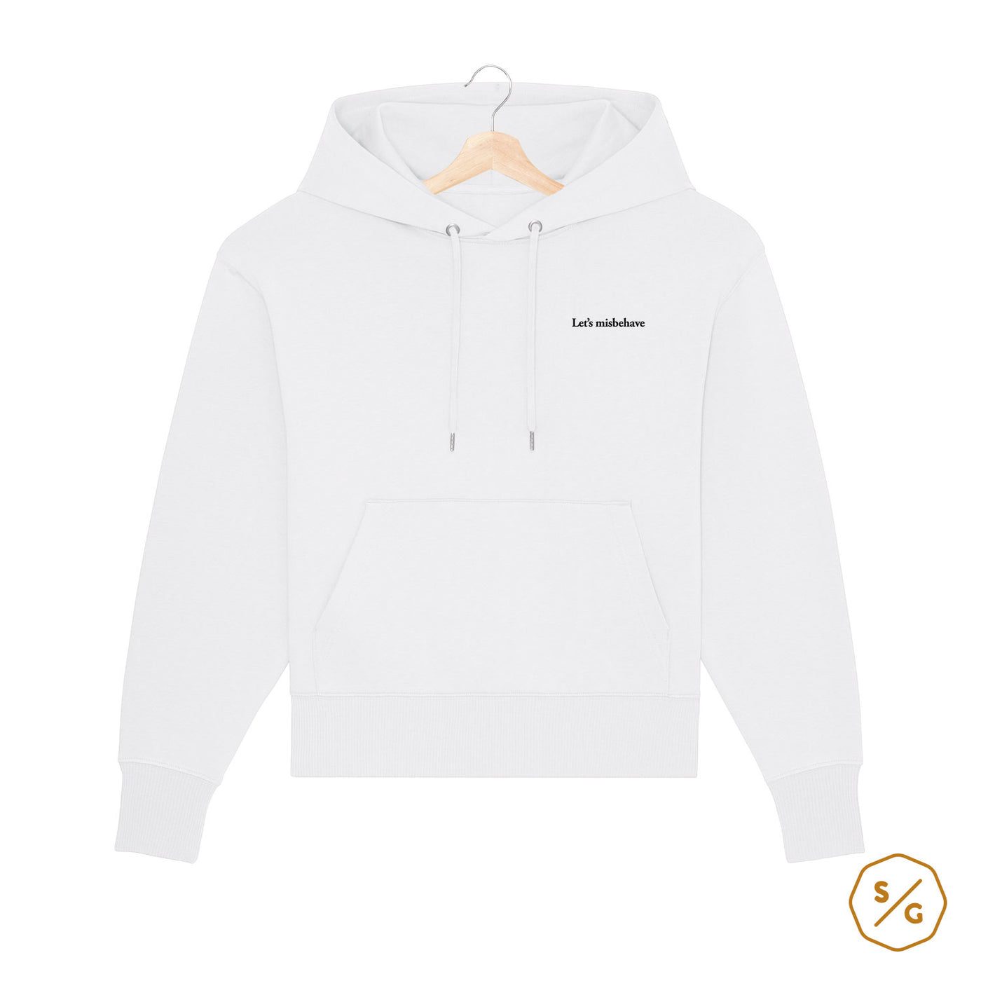 BESTICKTER HOODIE OVERSIZED • LET'S MISBEHAVE