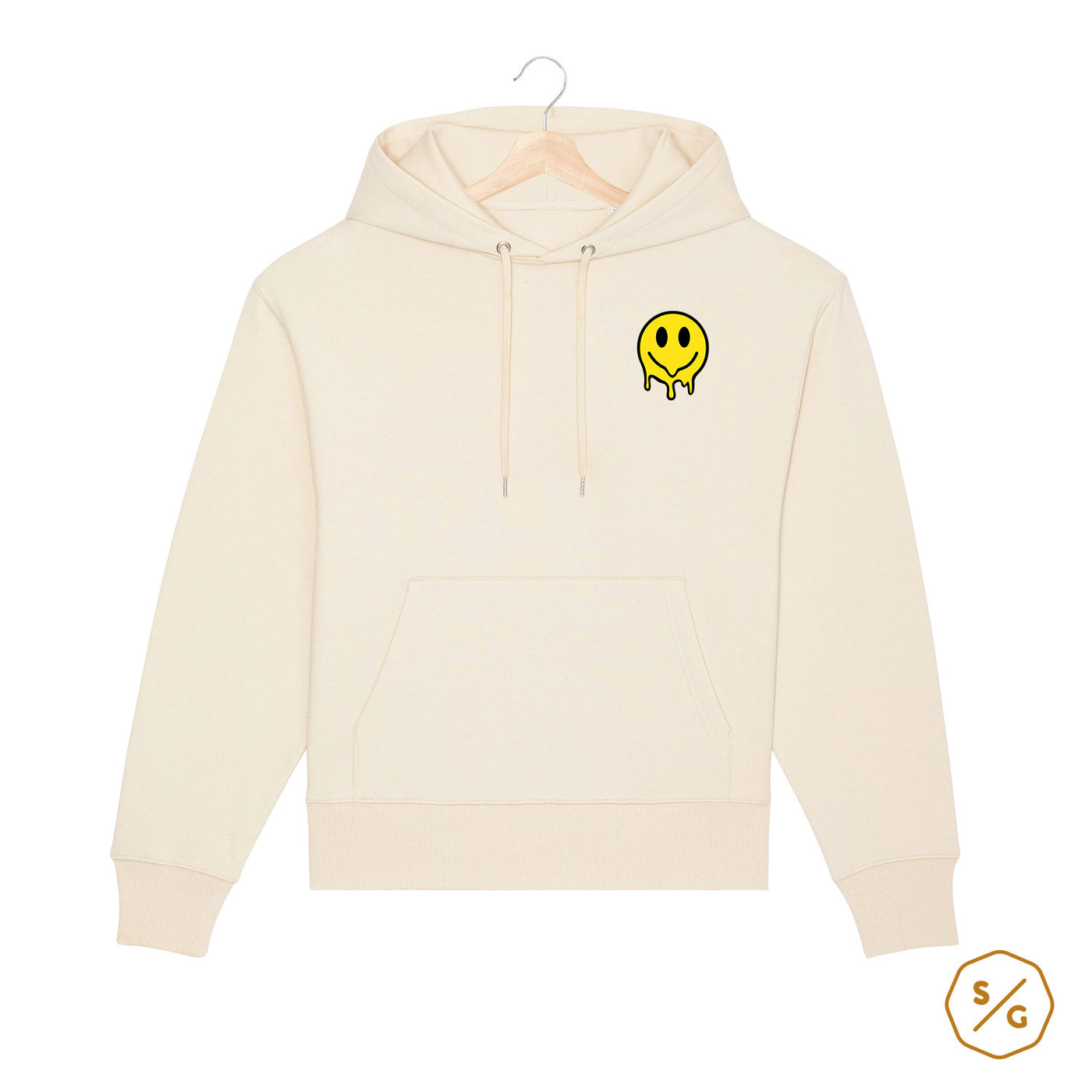 BESTICKTER HOODIE OVERSIZED • ACID SMILEY