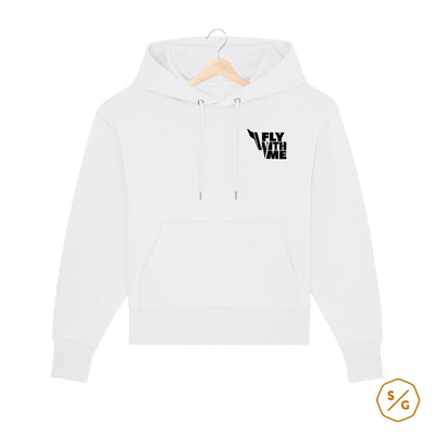 BESTICKTER HOODIE OVERSIZED • FLY WITH ME