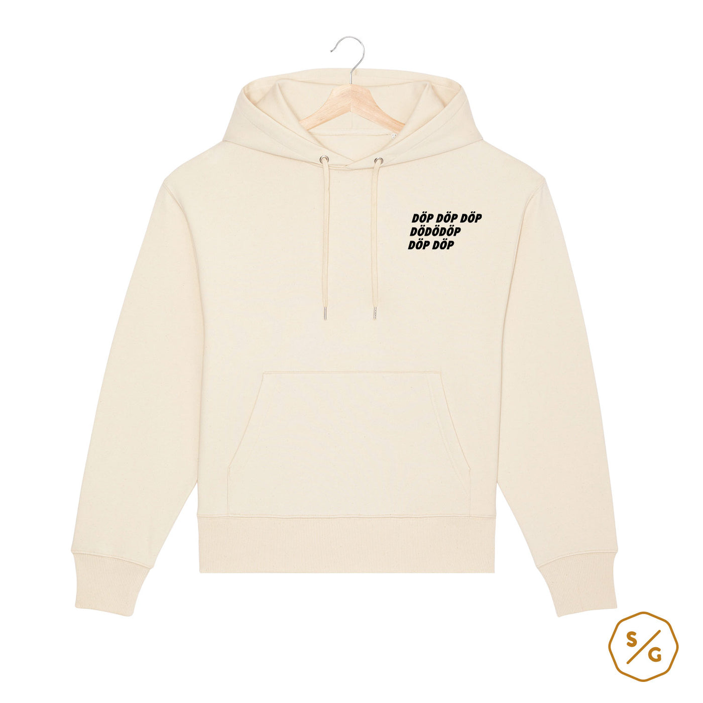 BESTICKTER HOODIE OVERSIZED • DÖP DÖP DÖP DÖDÖDÖP DÖP DÖP