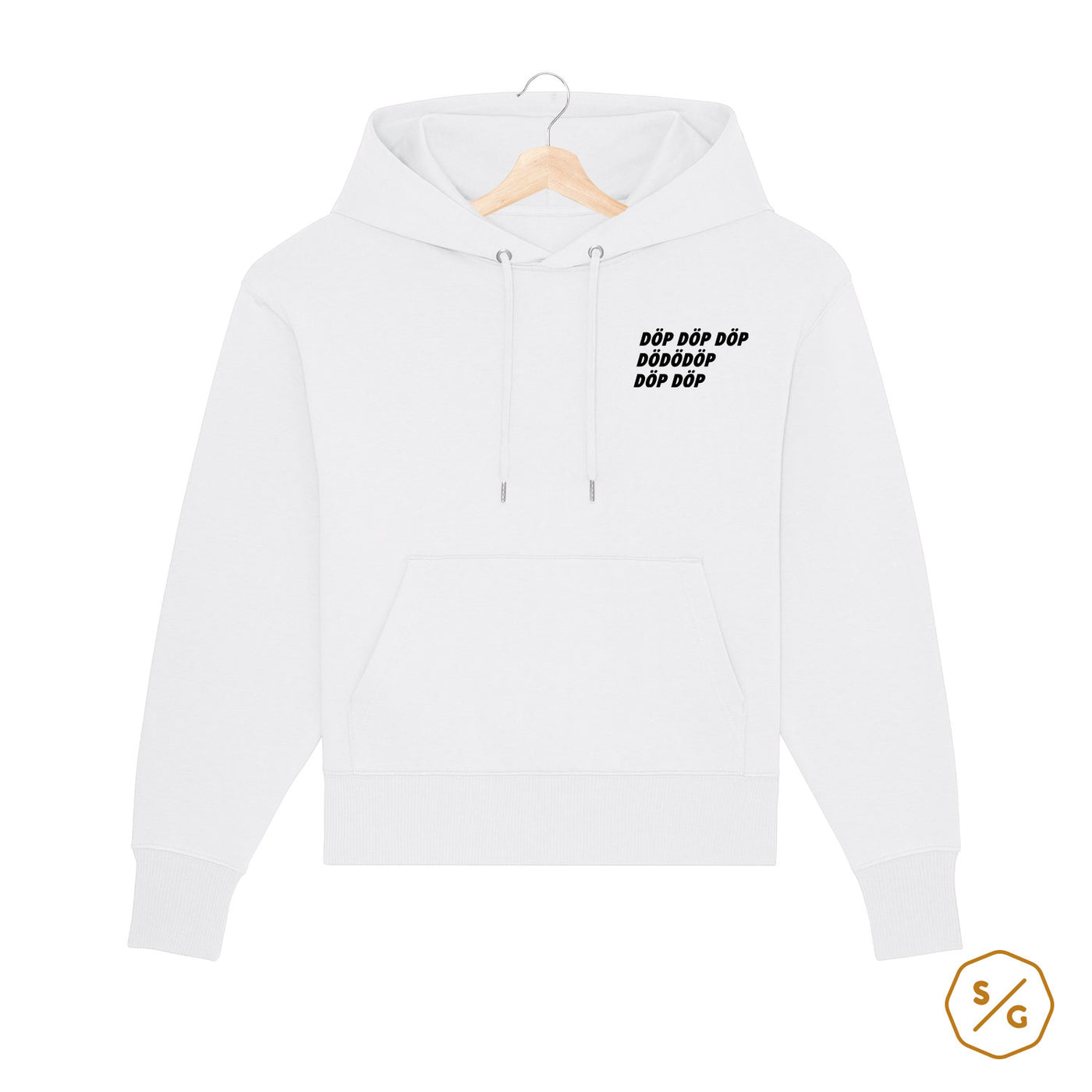 BESTICKTER HOODIE OVERSIZED • DÖP DÖP DÖP DÖDÖDÖP DÖP DÖP