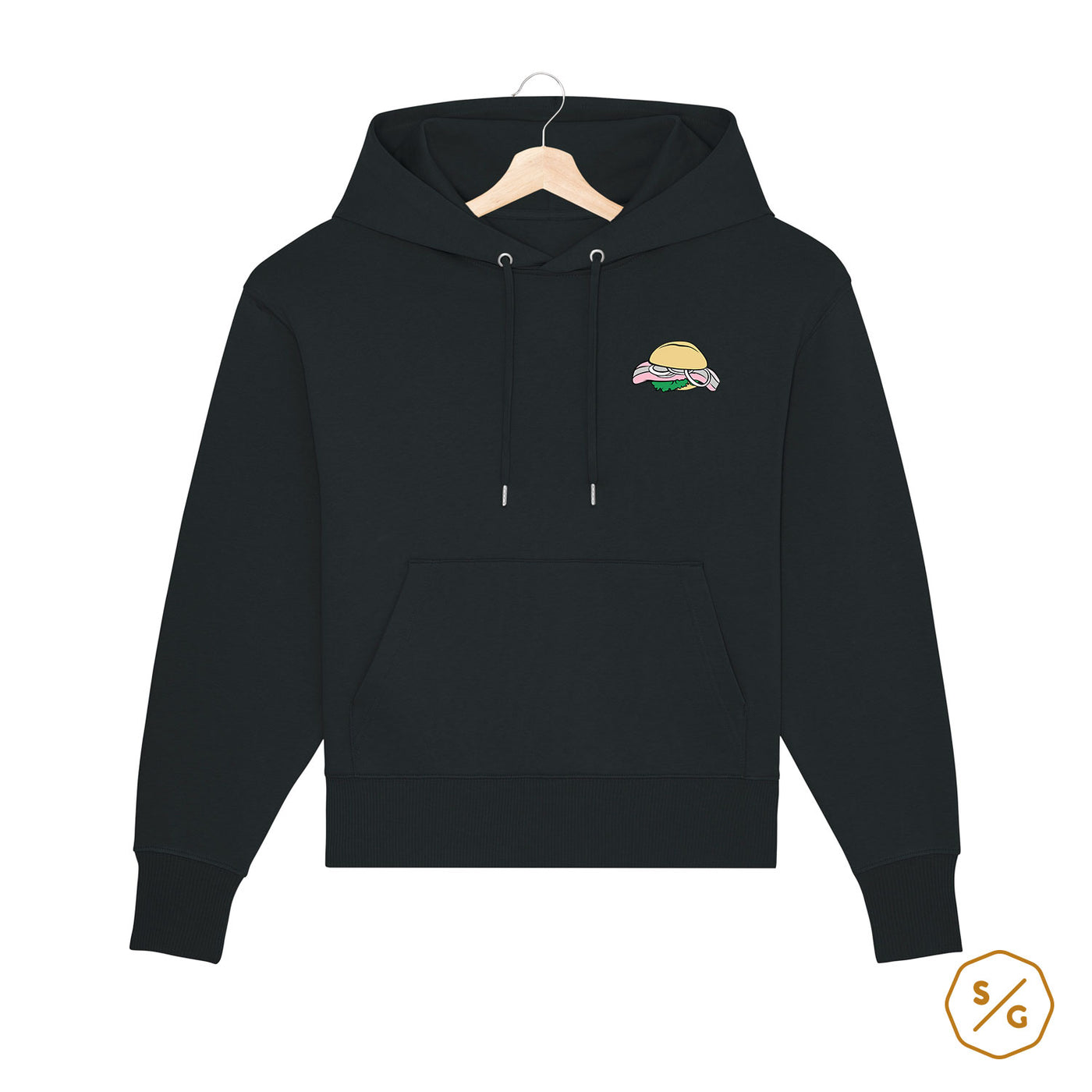 BESTICKTER HOODIE OVERSIZED • FISCHBRÖTCHEN