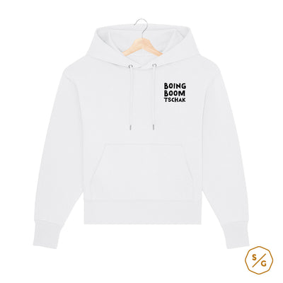 BESTICKTER HOODIE OVERSIZED • BOING BOOM TSCHAK