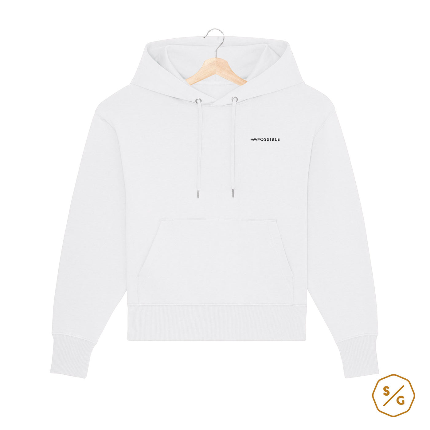 HOODIE OVERSIZED • IMPOSSIBLE / POSSIBLE