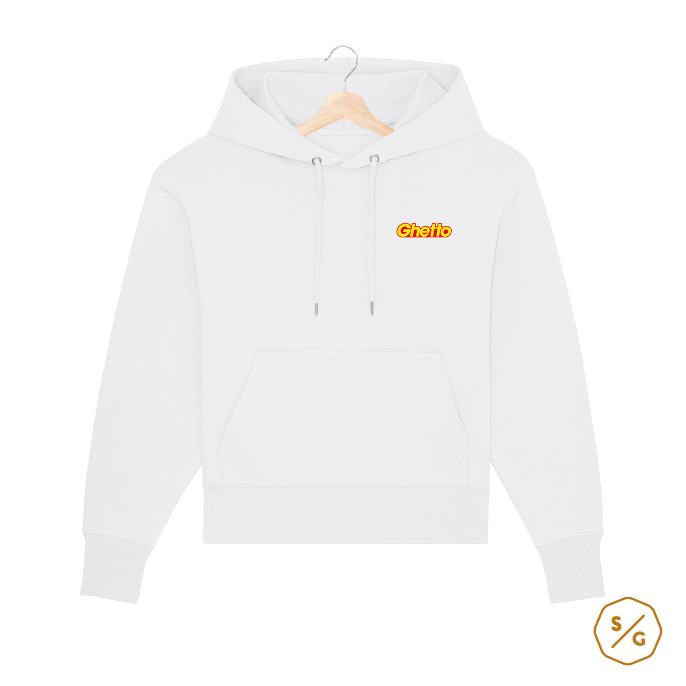 BESTICKTER HOODIE OVERSIZED • GHETTO