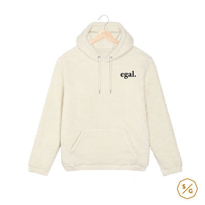 BESTICKTER SHERPA HOODIE • EGAL.