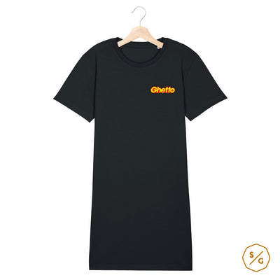 BESTICKTES T-SHIRT KLEID • GHETTO